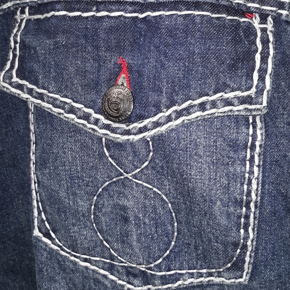 Ei8ht 732 Denim Jacket Eight 2XL - Picture 3 of 8